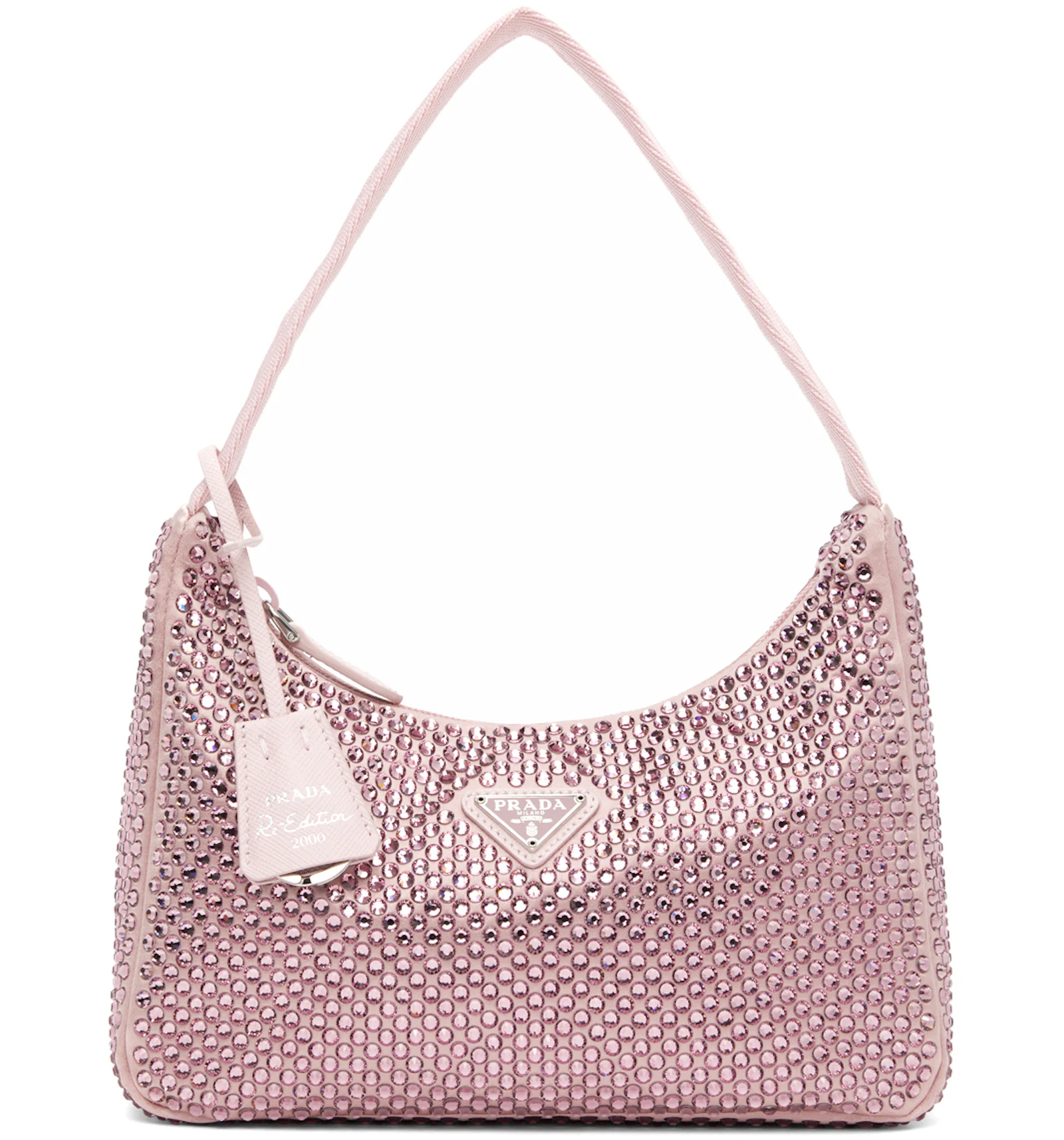 Prada rhinestone bag pink Clearance