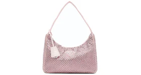 Prada Re-Edition 2000 Crystal Mini Bag Pink