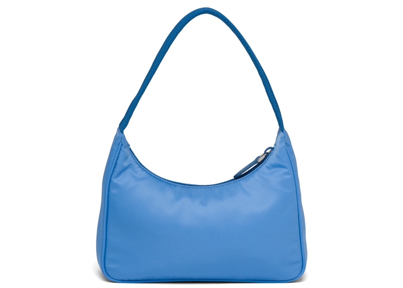 Prada Re Edition 2000 Mini Bag Nylon Periwinkle Blue in Nylon