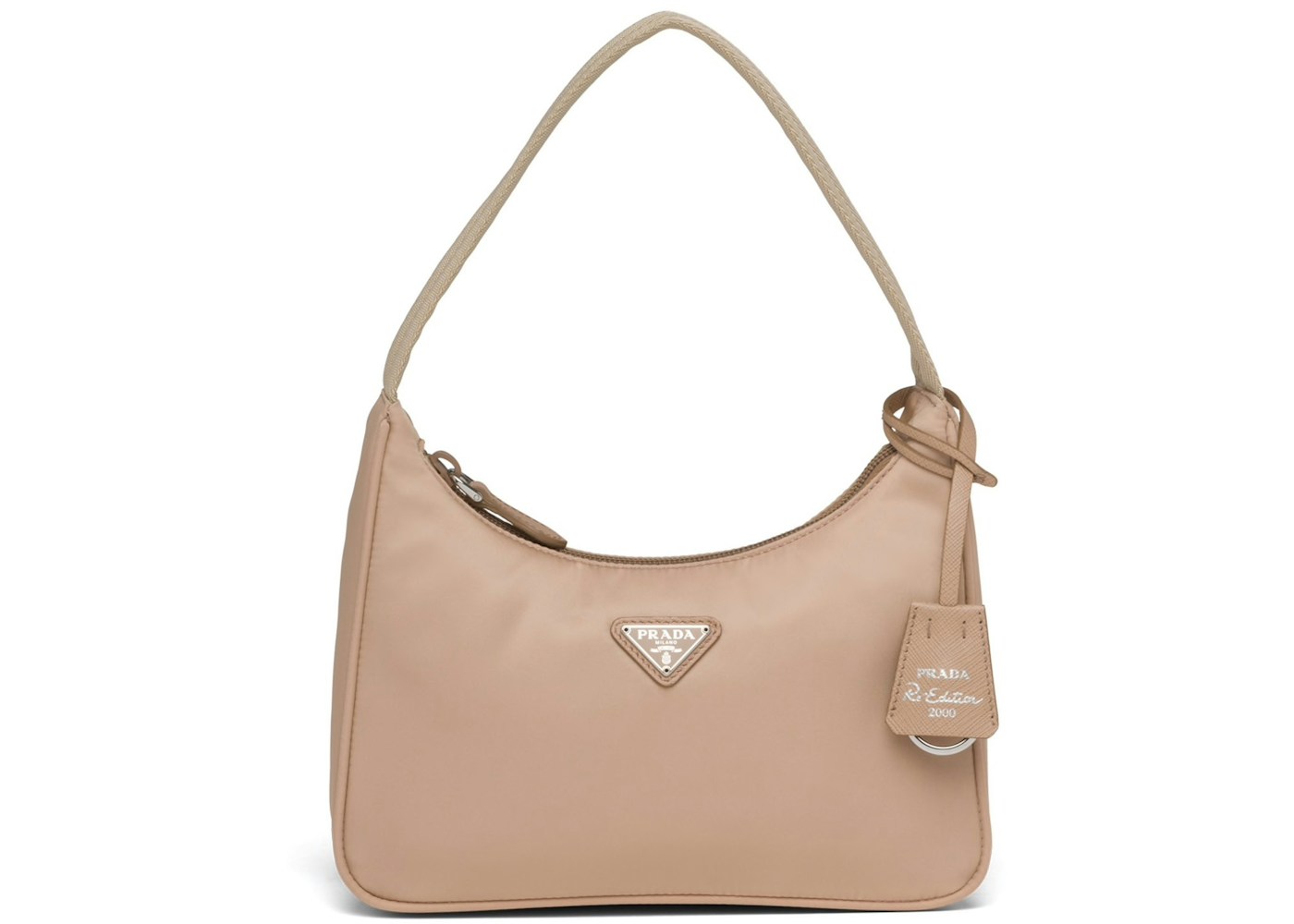 Prada re edition 2000 shoulder bag natural Clearance