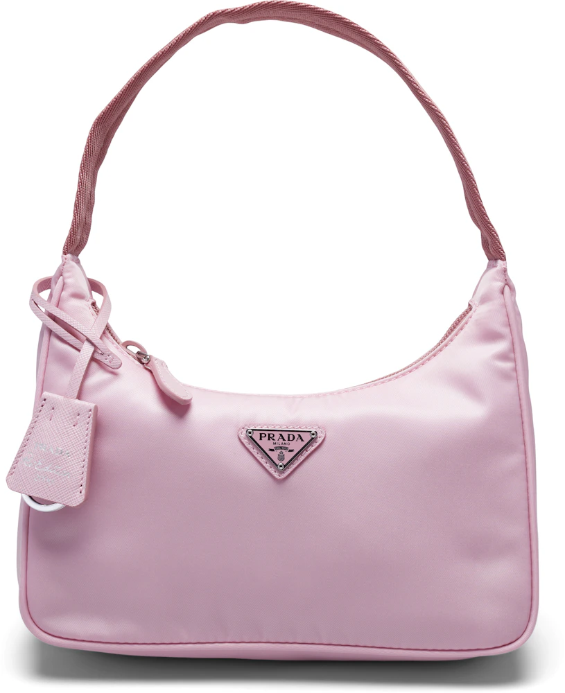 Begonia Pink Prada Re-edition 2005 Re-nylon Bag