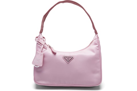 Prada Re-Edition 2000 Mini Bag Nylon Begonia Pink in Nylon