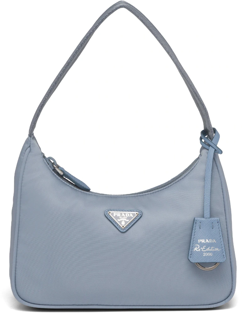 BRAND NEW 100% AUTHENTIC* Prada Re-Edition 2005 Nylon Bag Astra Blue