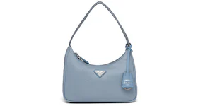 Prada Re-Edition 2000 Nylon Bag Mini Astral Blue