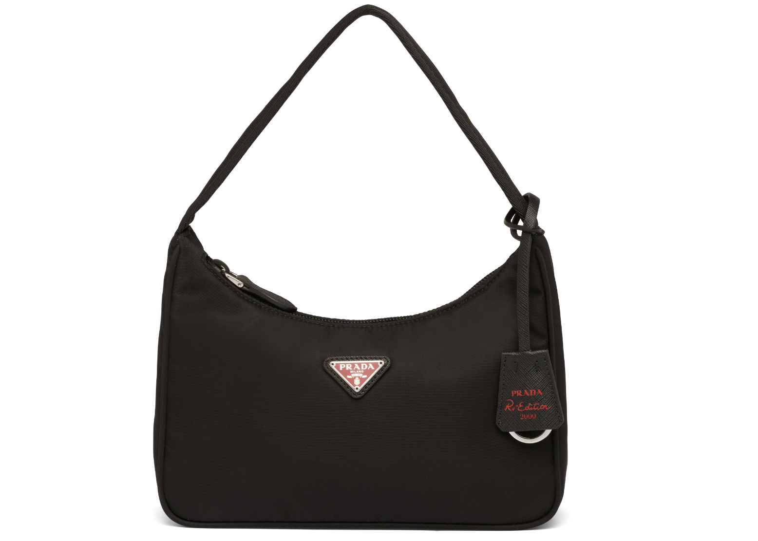 Prada Spazzolao Leather Shoulder Bag, Red | Costco