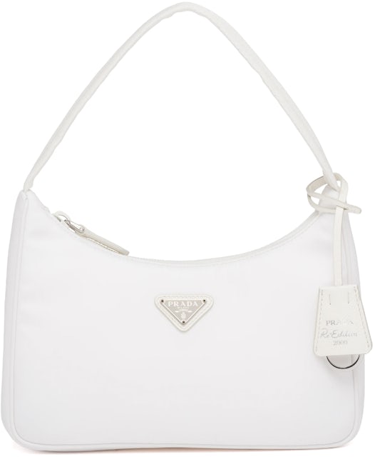 Prada Re-Edition 2005 Re-Nylon Bag, Women, White