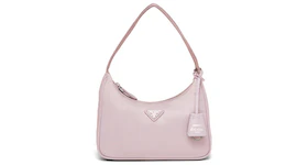 Prada Re-Edition 2000 Re-Nylon Mini Bag Alabaster Pink
