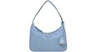 Prada Re-Edition 2000 Re-Nylon Mini-Tasche Celeste