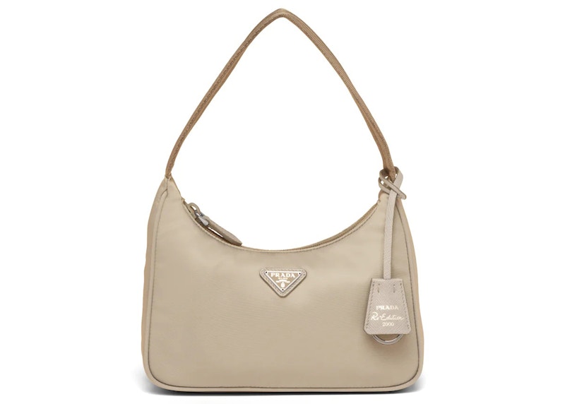 Prada Re Edition 2000 Re Nylon Mini Bag Desert Beige