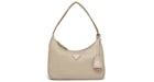 Prada Re-Edition 2000 Re-Nylon Minitasche Desert Beige