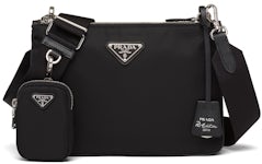 PRADA Re-Nylon Re-Edition 2005 Shoulder Bag Black 1281119