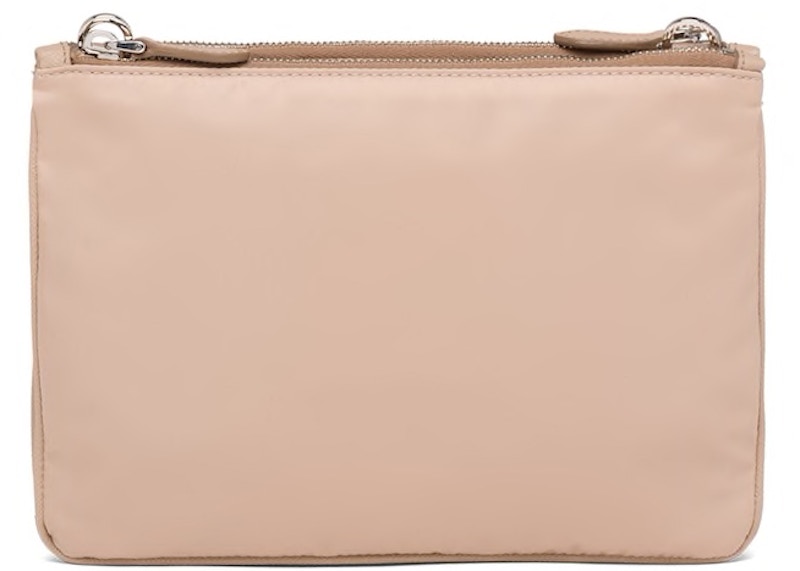 Prada ReEdition 2000 Shoulder Bag Nylon Cameo Beige in Nylon with