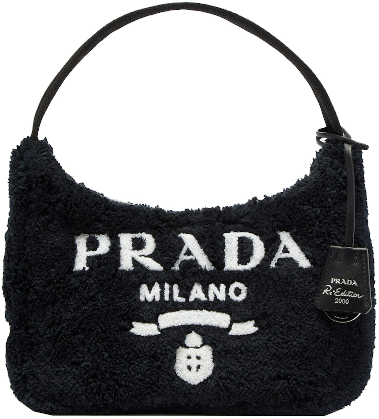 StockX on X: A trendy take on a classic shape 🖤 Prada's Re-Edition bag  finds a balance between the micro, bumbag, and crossbody obsessions. Shop  the Prada Re-Edition Nylon Bag on StockX