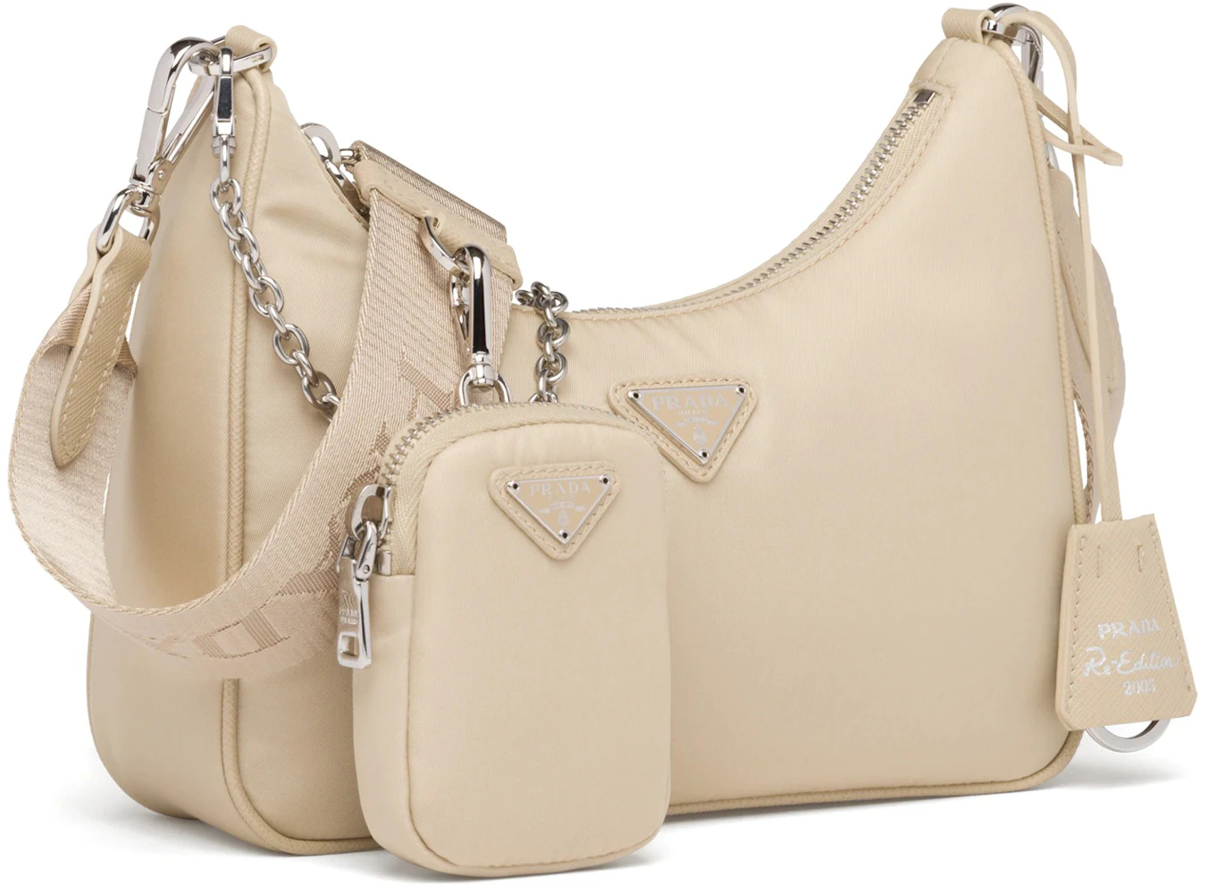 Petal Pink Prada Re-edition Saffiano Leather Mini-bag