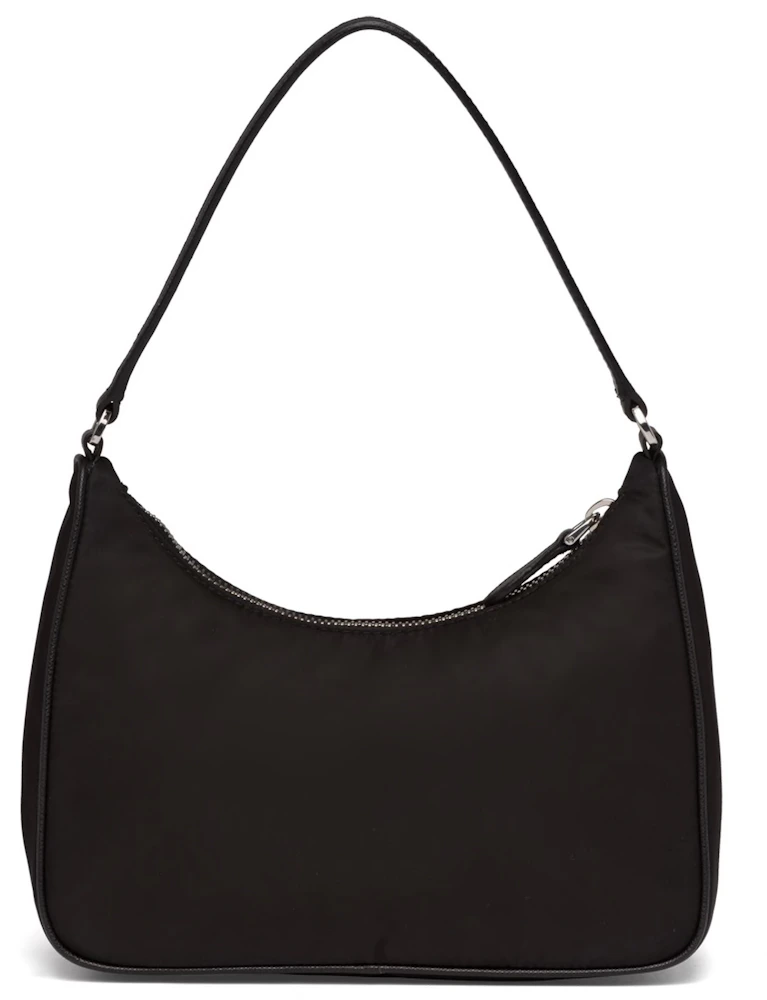 Prada Re-Edition 2005 Mini Bag Nylon Saffiano Leather Strap Black in ...