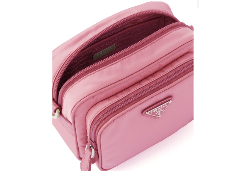 Prada ReEdition 2005 Nylon Bag Begonia Pink in Nylon with Silvertone