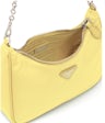 PRADA Nylon Re-Edition 2005 Shoulder Bag Pineapple Yellow 917928