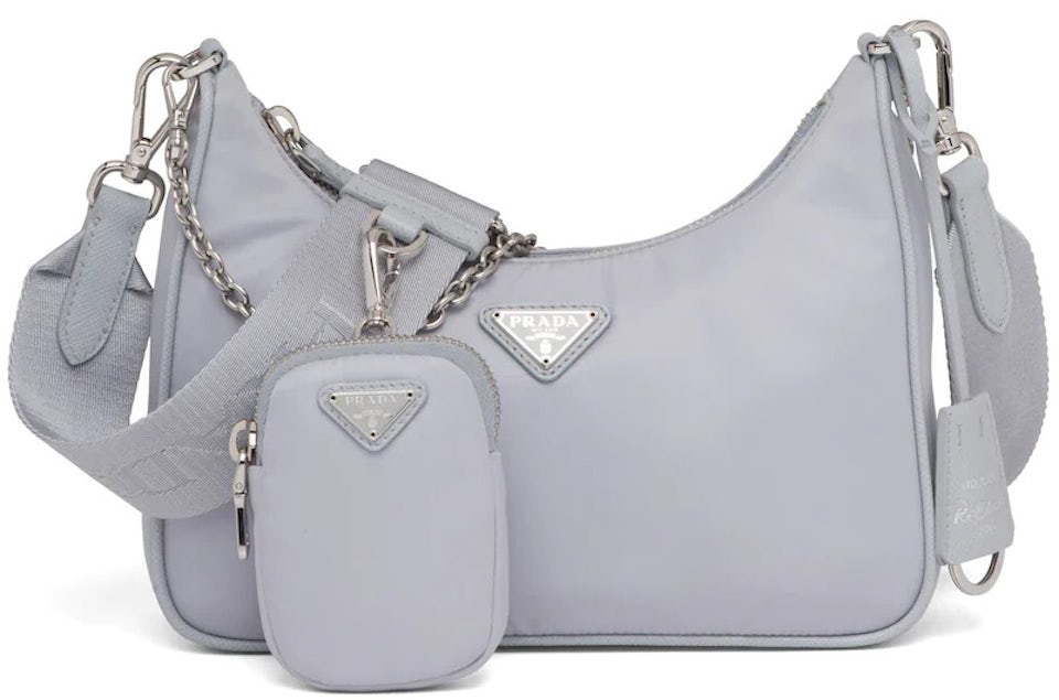 White Prada Re-edition 2005 Re-nylon Bag