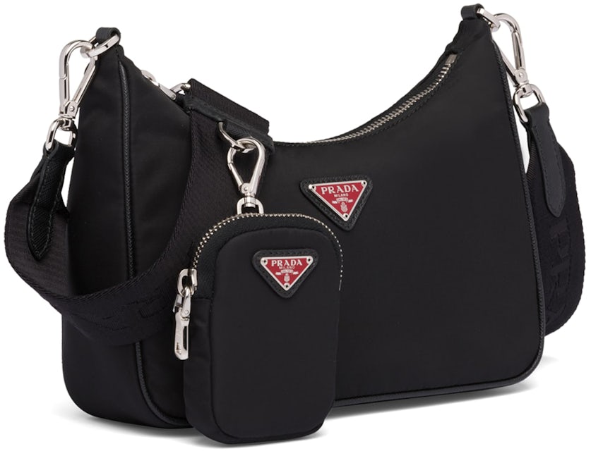 Prada Re-Edition 2005 Shoulder Bag Saffiano Black