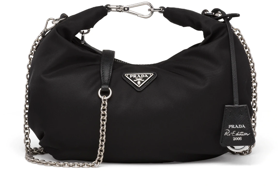 Prada Re-Edition 2006 Nylon Bag Black