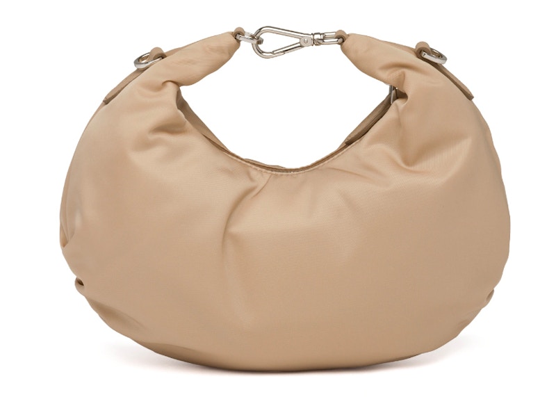 Prada ReEdition 2006 Nylon Bag Cameo Beige in Nylon with Silvertone