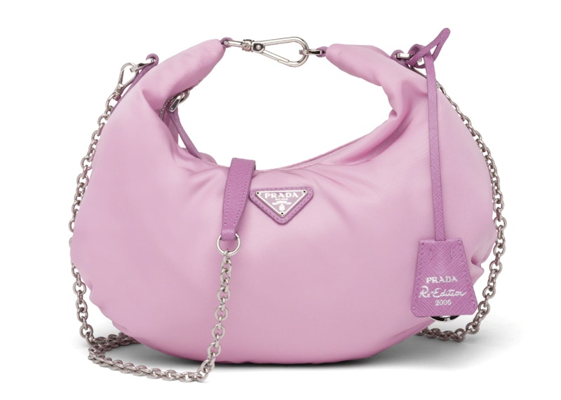 Prada re edition nylon bag pink new arrivals