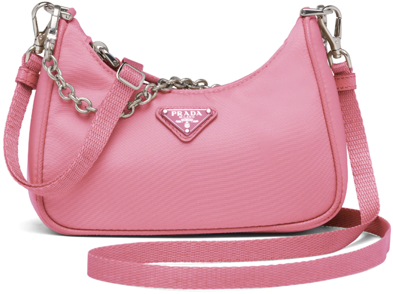 Prada Pink Nylon Mini Bag