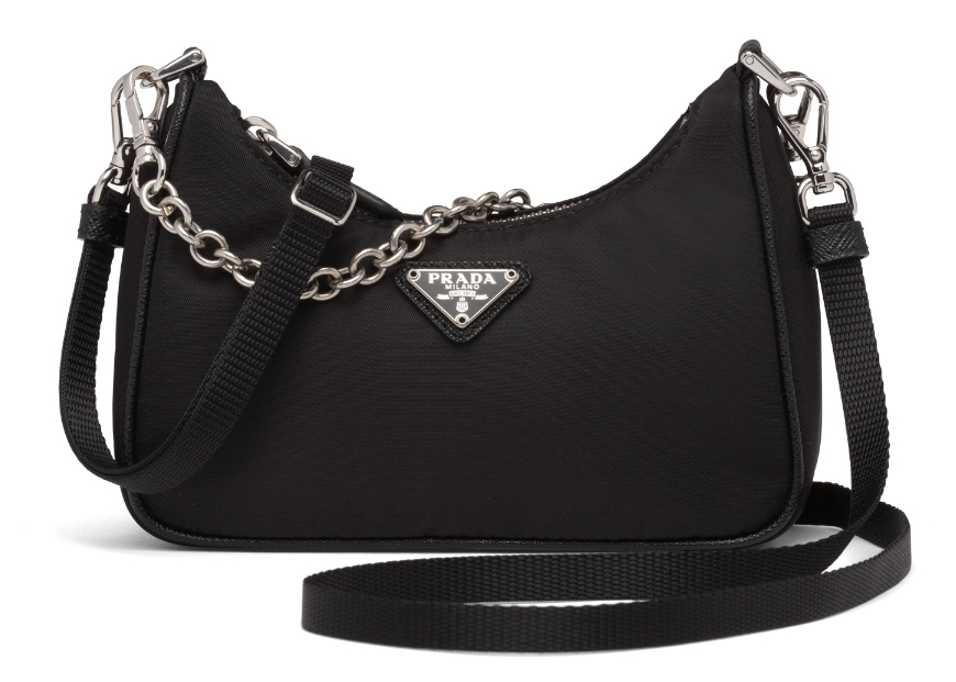 Prada Re-Edition Shoulder Bag Mini Nylon Black