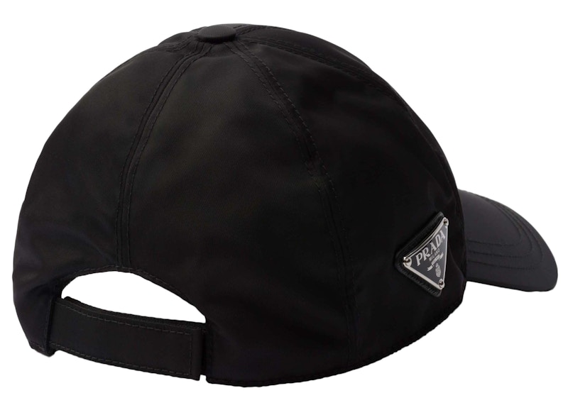 Prada Re-Nylon Baseball Cap Black