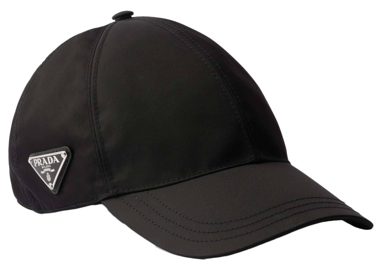 Prada logo-embroidered baseball cap - Black