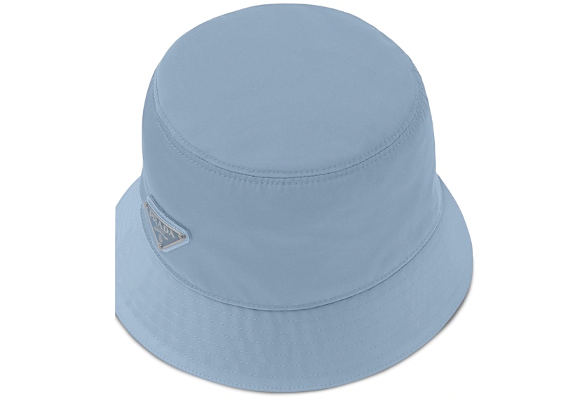 Baby blue discount prada bucket hat