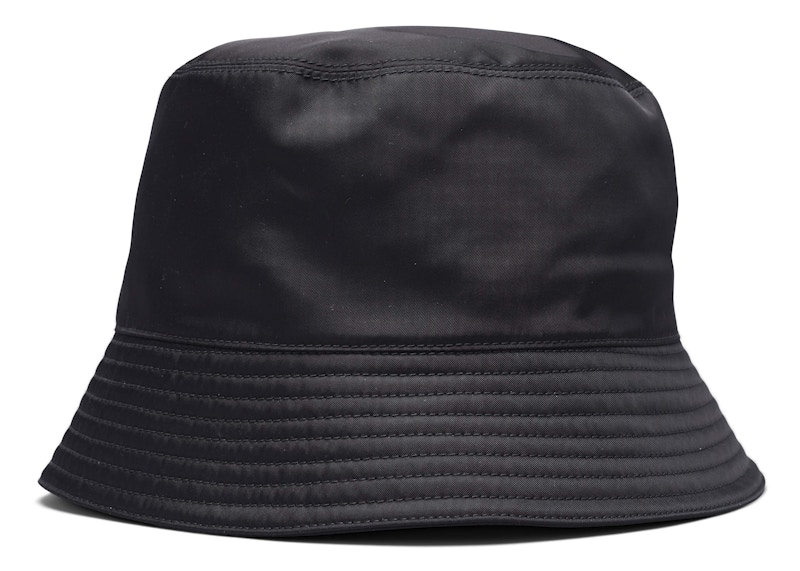 Prada Re-Nylon Bucket Hat Black in Re-Nylon - US