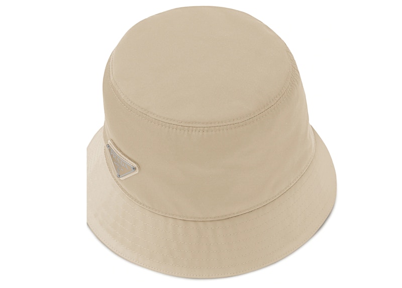 Prada bucket hat discount beige