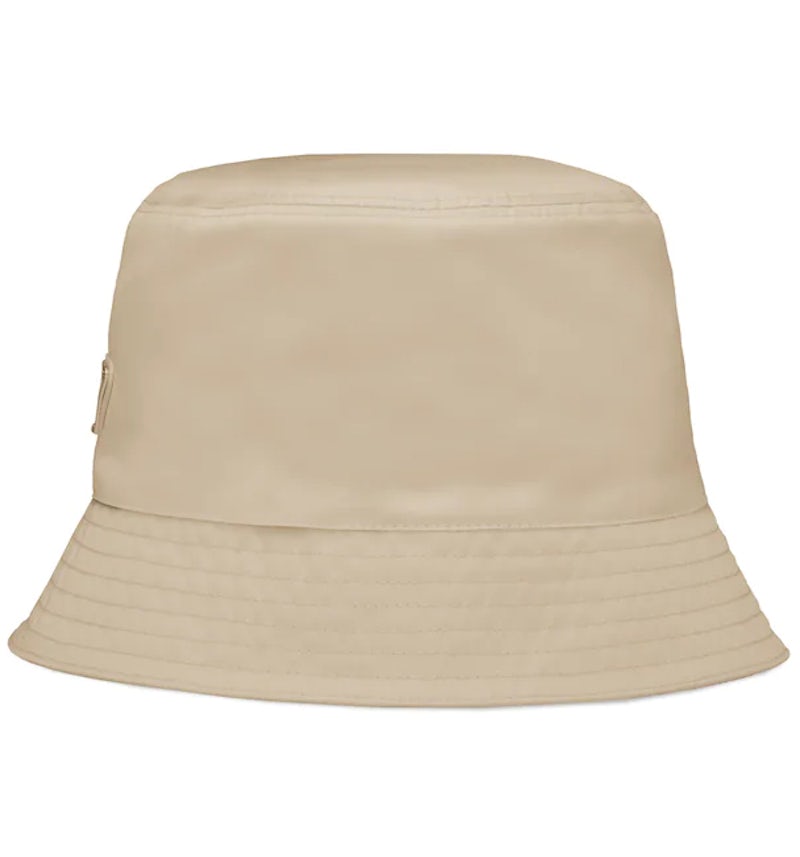 Prada Re-Nylon Bucket Hat Desert Beige US
