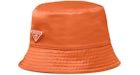 Cappello da pescatore Prada Re-Nylon Arancione