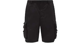 Prada Re-Nylon Cargo Shorts Black