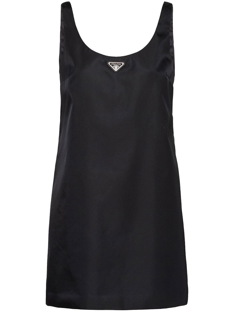 Prada Re-Nylon mini dress - Black