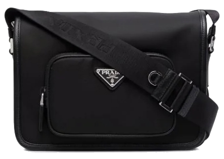 Prada - Saffiano Leather Cosmetic Pouch Nero | www.luxurybags.eu