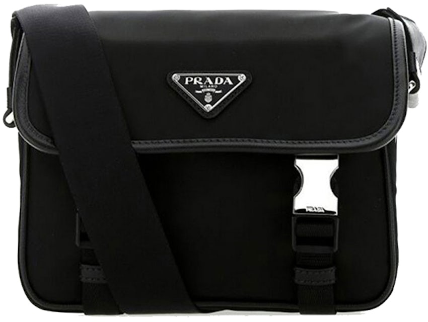 Prada Re-Nylon Shoulder Bag Black