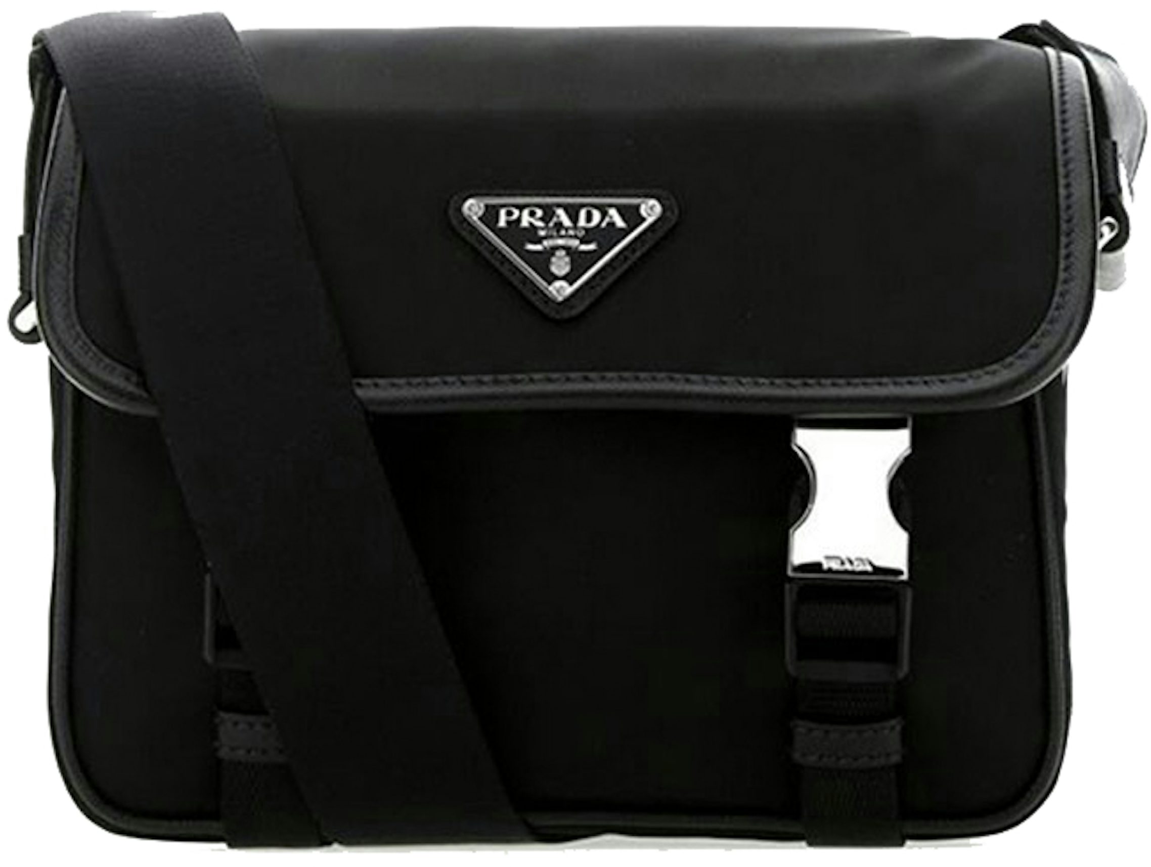 Shop Prada Medium Padded Re-Nylon Shoulder Bag