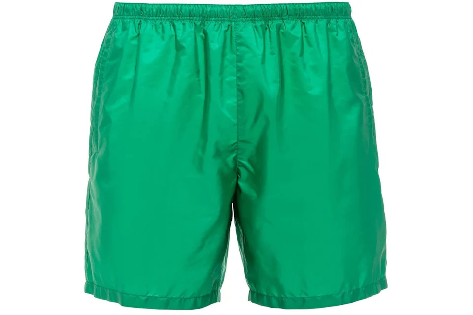 Prada Re-Nylon Swim Shorts Green