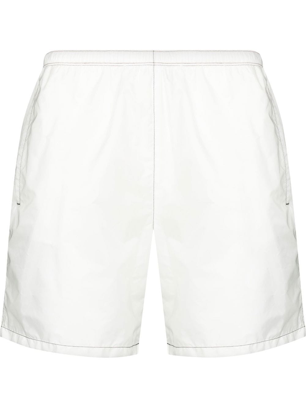 Prada Re-Nylon Swim Shorts White