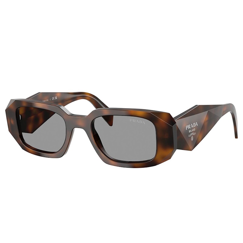 Prada Rectangle Sunglasses Juniper Tortoise (PR_17WS_20D50Q_49mm
