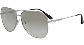 Prada Round Sunglasses Silver (0PR 63XS 5AV09G61)