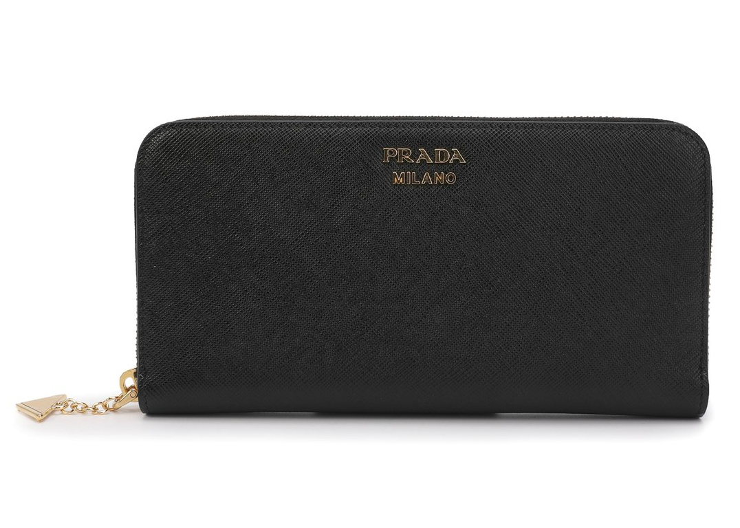 Prada Classic Black Canvas Leather Saffiano Wallet MSLRXSA 14401000988 –  Max Pawn