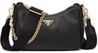 Prada Saffiano Leather Bag Mini Black