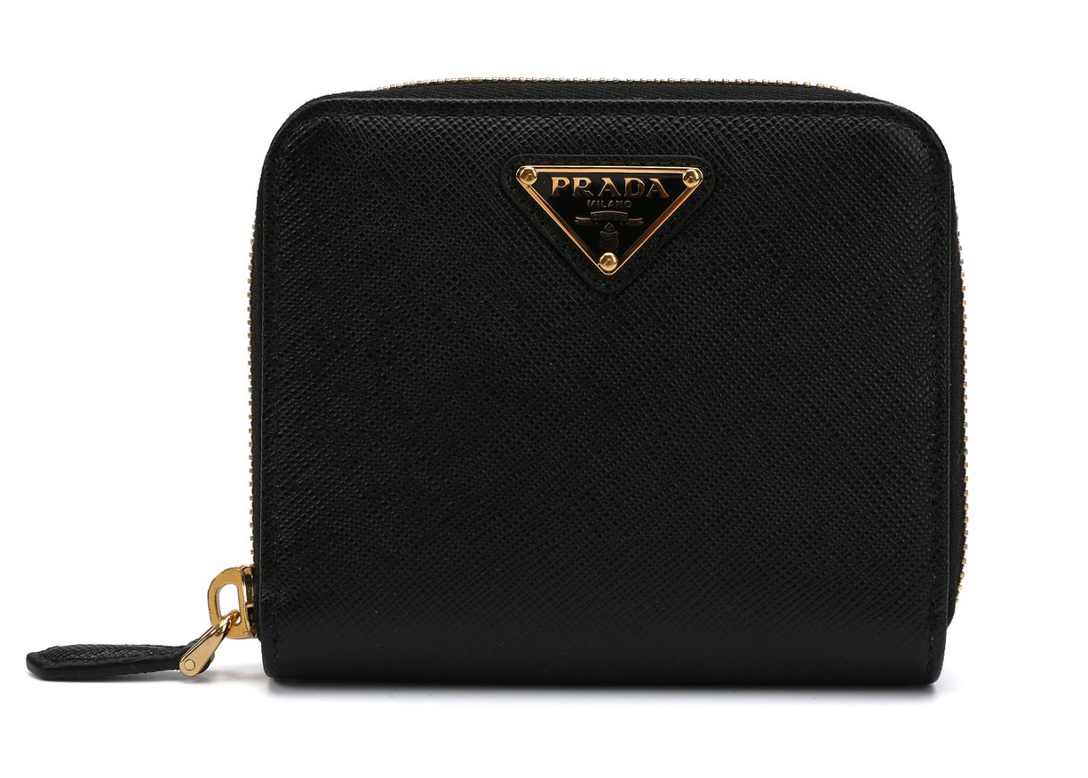 Leather purse Prada White in Leather - 40460036