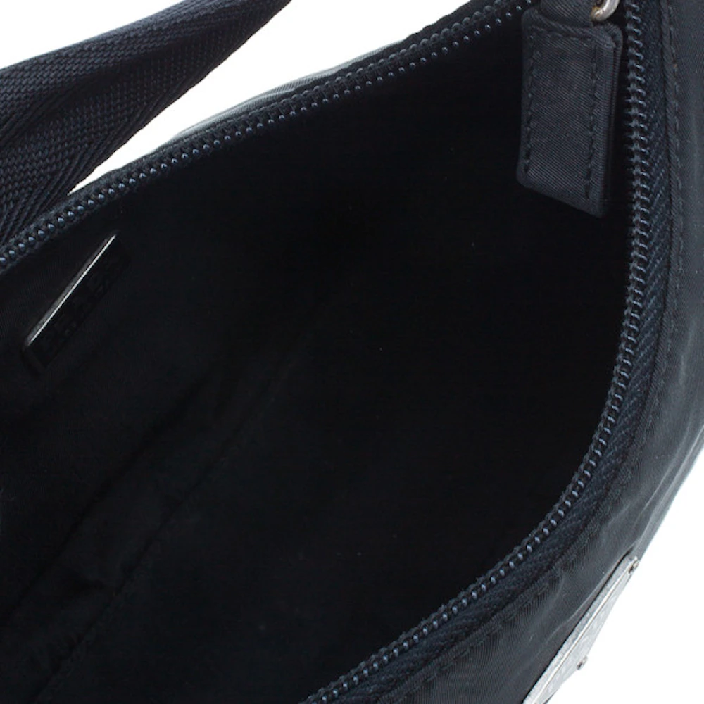 Prada Shoulder Bag Nylon Tessuto Mini Black in Nylon/Leather with ...