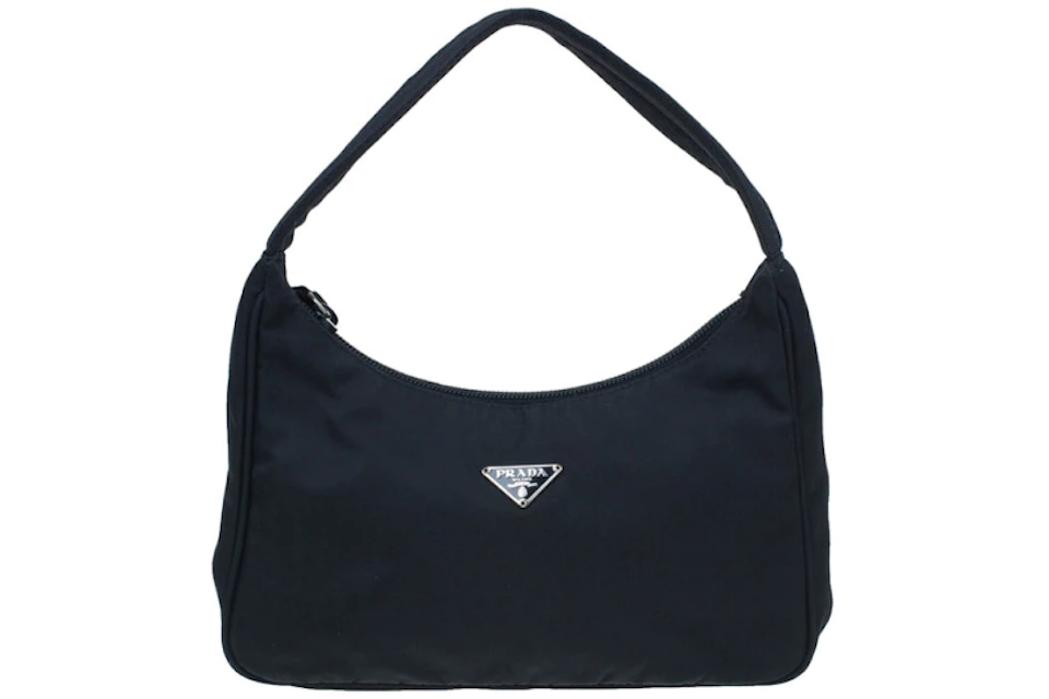Prada Shoulder Bag Nylon Tessuto Mini Black