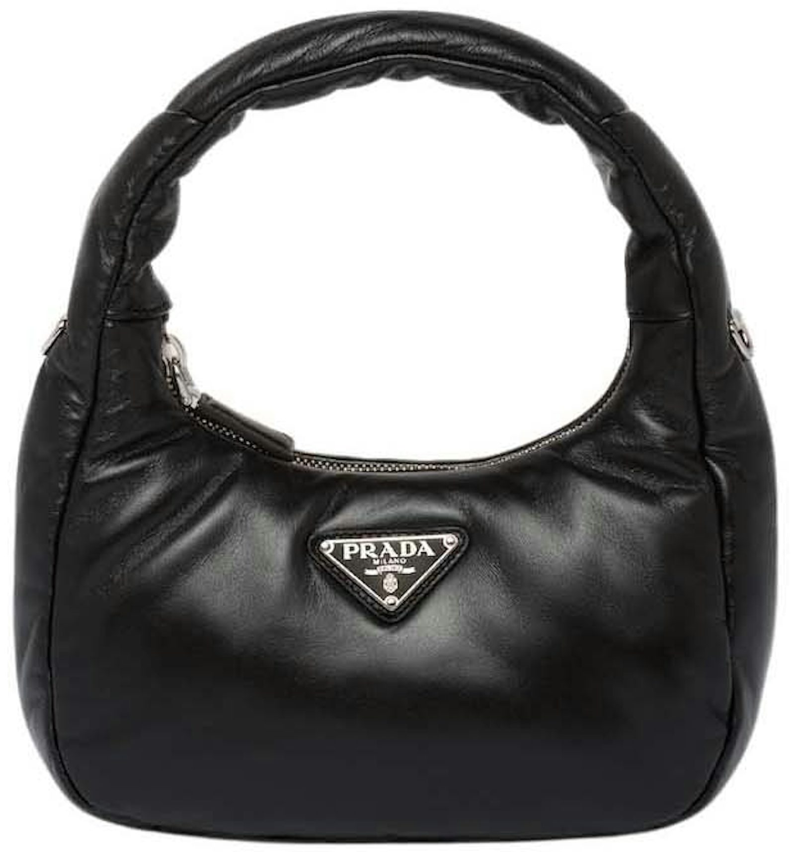 Padded nappa leather handbag Clearance
